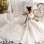 Váy Cưới Trễ Vai Satin