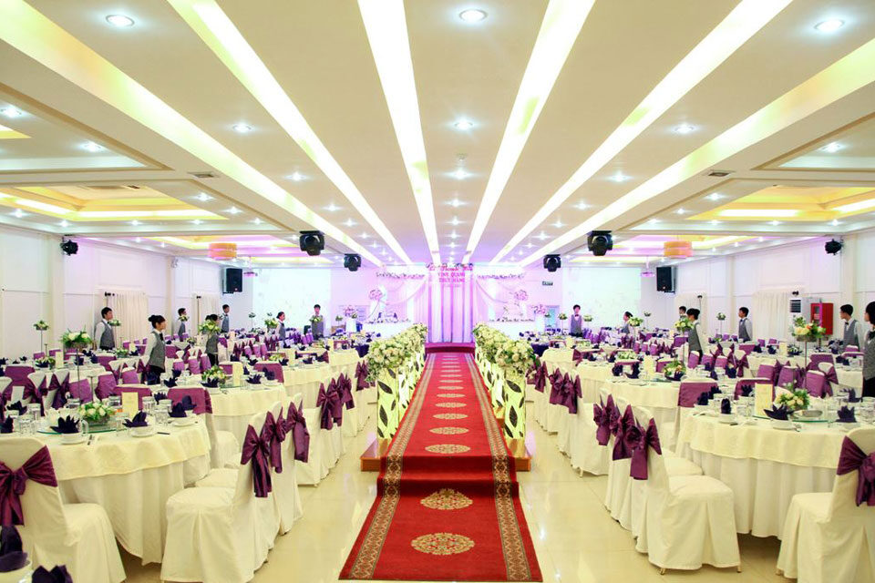 Hình ảnh nhà hàng đãi tiệc cưới