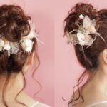 Kiểu tóc búi cao sang trọng cho cô dâu